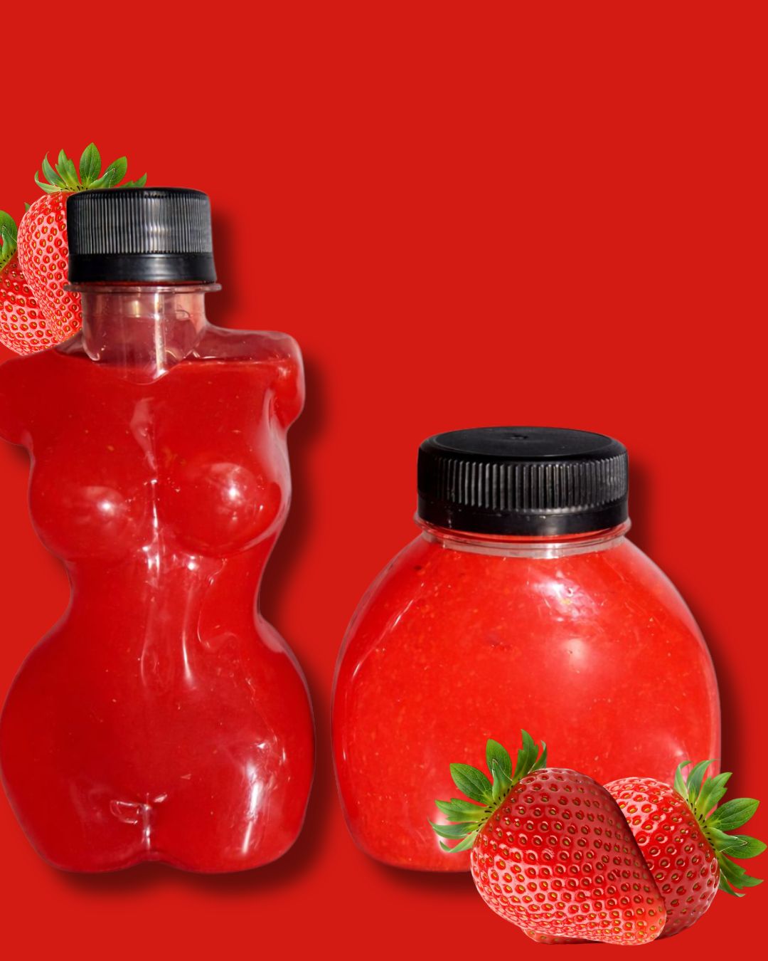 TAILLE DE GUÊPE FRAISE -HERBOOTY